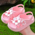 New Girls' Fashionable Cute Floral Princess Shoes Versatile Comfortable Beach Sandals - Image 5