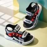 Boys' Stylish Breathable Open-Toe Sandals - Comfortable, Non-Slip, Adjustable Hook-And-Loop Fastener Straps For Indoor/Outdoor Use, All-Season Beach Footwear With Durable Sole - Image 6