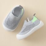 Boys And Girls Mesh Breathable Toddler Shoes, Wear-Resistant Non Slip Comfortable Slip On Sneakers, Summer - Image 11