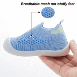 Boys And Girls Mesh Breathable Toddler Shoes, Wear-Resistant Non Slip Comfortable Slip On Sneakers, Summer - Image 2