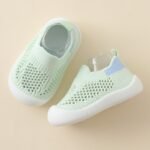 Boys And Girls Mesh Breathable Toddler Shoes, Wear-Resistant Non Slip Comfortable Slip On Sneakers, Summer - Image 7