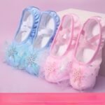Girl'S Trendy Adorable Dance Shoes, Comfy Non Slip Casual Canvas Shoes For Kids Better Performance!