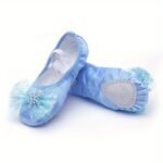 Adorable Princess Dance Shoes For Youngsters, Soft Sole Ballet Shoes For Girls, Chinese Dance Training Cat Claw Shoes - Image 2