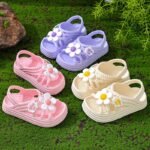 New Girls' Fashionable Cute Floral Princess Shoes Versatile Comfortable Beach Sandals - Image 8