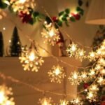 Snowflake Led String Lights, Battery Powered, Fairy Lights For Christmas Decoration, Living Room, Bedroom, Staircase, Party, Wedding - No Battery Included - Image 11