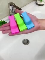 Bathroom Sink Nozzle Faucet Extender, Rubber Elastic Water Tap Extension, Kitchen Faucet Accessories For Hand Washing - Image 18