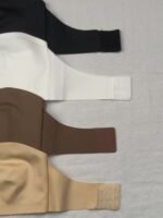 Women'S Solid Color Front Closure No Padded Strapless Bra - Image 11