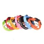 Pet Dogs Adjustable Luminous Collar For Night Safety - Striped Glow-In-The-Dark Collar For Night Walking - Image 6