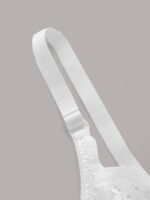 Plus Size Sexy Bra, Women'S Plus Comfort Floral Lace Underwire Hook & Eye Soft Bra - Image 6