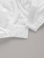 Plus Size Sexy Bra, Women'S Plus Comfort Floral Lace Underwire Hook & Eye Soft Bra - Image 8