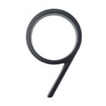 5-Inch Black Zinc Alloy Floating House Numbers, Metal Address Sign With Dash & Slash Symbols #0-9 - Easy To Read, Rust-Resistant For Outdoor Use - Image 16