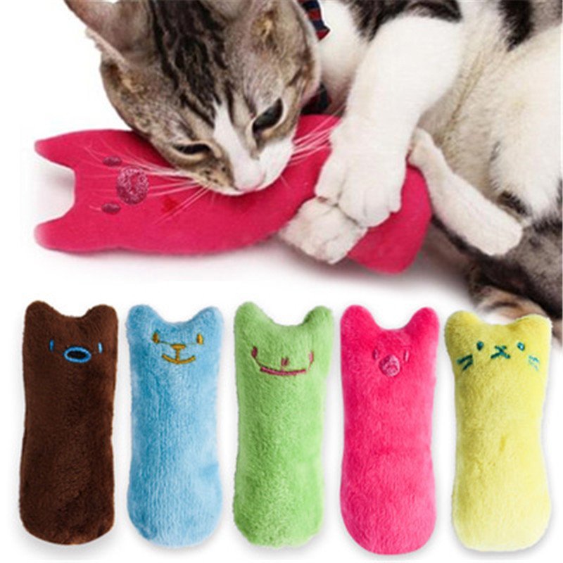 product-1d14c6c111a-26c09500-b271-44aa-889c-e1921e13501a_800x800.jpeg Cat Teaser Toy 1Pc Interactive Cat Teaser Toy | Cat Design Containing Squeaky Plush Pillow Toy - Pet Supply - Image 1