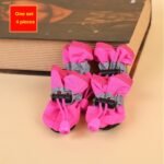 4Pcs Water-Resistant Dog Shoes For Small Dogs - Protect Your Pet'S Paws And Keep Them Dry Christmas Gift - Image 11