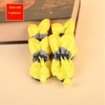 4Pcs Water-Resistant Dog Shoes For Small Dogs - Protect Your Pet'S Paws And Keep Them Dry Christmas Gift - Image 9