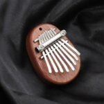 8 Keys Mini Kalimba Finger Thumb Piano Marimba Music Gift For Beginners Music Lovers Players Eid Al-Adha Mubarak - Image 3