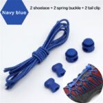 1Pair 100.08 Cm Elastic No-Tie Sneaker Shoelaces, Quick Rubber Stretching Lock Lazy Laces, Polyester And Spandex Shoestrings - Image 20