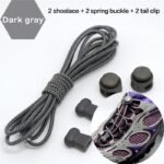 1Pair 100.08 Cm Elastic No-Tie Sneaker Shoelaces, Quick Rubber Stretching Lock Lazy Laces, Polyester And Spandex Shoestrings - Image 14