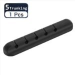 1Pc, 1/3/5/7 Holes, Wire Slot Multifunctional Cable Organizer, Usb Cable Fixing Hub, Life Tools - Image 7