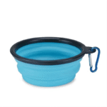 Portable Foldable Pet Bowl With Black Frame, 350Ml Tpr Dog Food Dish For Outdoors - Image 19