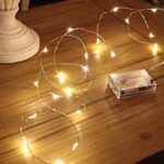 1Set, Led Fairy Lights Battery Box Copper Wire String 2/5/10M Holiday Outdoor Lamp Garland For Christmas Tree Wedding Party Decoration - Image 5