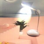 4 Colors Foldable Portable Led Desk Lamp Eye Care Student Learning Reading Led Desk Lamp Battery Powered - Image 3