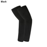 2Pcs Arm Sleeves - Warm, Cooling, Sports Sleeve Hand Covers For Running, Fishing, Cycling | Durable Textile Material, Black With Colorful Patterns, Hand Washable, Sports Armwear | Patterned Sleeve | Woven Texture - Image 3