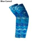 2Pcs Arm Sleeves - Warm, Cooling, Sports Sleeve Hand Covers For Running, Fishing, Cycling | Durable Textile Material, Black With Colorful Patterns, Hand Washable, Sports Armwear | Patterned Sleeve | Woven Texture - Image 15