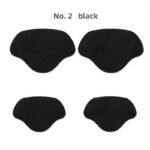 4Pcs Heel Wear-Resistant Hole Lining Repair Subsidy, Self-Adhesive Microfiber Sneaker Heel Repair Shoe Stickers, Drop-Resistant Self-Adhesive Heel Stickers, High Heel Lining Wear-Resistant Anti-Scratch Stickers - Image 3