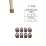 Table And Chair Leg Mats, Silent And Wear-Resistant, Chair Leg Protectors, Table Leg Mats, Stool Leg Mats, Table Corner Protectors - Image 3