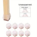 Table And Chair Leg Mats, Silent And Wear-Resistant, Chair Leg Protectors, Table Leg Mats, Stool Leg Mats, Table Corner Protectors - Image 19
