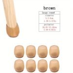 Table And Chair Leg Mats, Silent And Wear-Resistant, Chair Leg Protectors, Table Leg Mats, Stool Leg Mats, Table Corner Protectors - Image 14