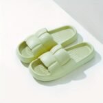 Minimalist Solid Color Slippers, Soft Bottom Non-Slip Bathroom Slides - Image 9