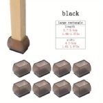 Table And Chair Leg Mats, Silent And Wear-Resistant, Chair Leg Protectors, Table Leg Mats, Stool Leg Mats, Table Corner Protectors - Image 24