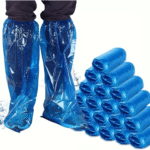 5/10/20 Pairs Disposable Shoe Covers Disposable Non Slip Plastic Boot Covers Long Waterproof Shoes Covers Safety Boot Shoe Covers 54.86 Cm Tall Shoe Coverings For Men Women Rainy Day Use - Image 3