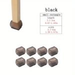 Tables Chairs Footmats Mute Wear Resistant Chair Leg Covers Protectors Table Footmats Stools Footmats Stool Leg Covers - Image 22