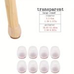 Tables Chairs Footmats Mute Wear Resistant Chair Leg Covers Protectors Table Footmats Stools Footmats Stool Leg Covers - Image 10