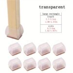 Tables Chairs Footmats Mute Wear Resistant Chair Leg Covers Protectors Table Footmats Stools Footmats Stool Leg Covers - Image 12