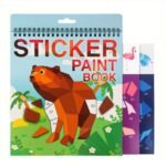 1Pc Halloween Christmas Thanksgiving Decor Stickers Book Crafts, Stickers Paint Books For Birthday Party Favor Gift, Road Plane Travel Toy Activity Books - Image 7