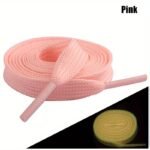 1 Pair Luminous Shoelaces For Sneakers Men Women Sports Shoes, Reflective Shoelaces - Image 5