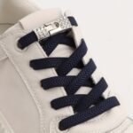 1Pair Rhinestone Decor No-Tie Shoelaces With Buckle, Polyester Fashionable Accessories For Sneakers - Image 9
