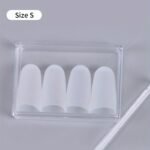 4Pcs Guitar Finger Pads Silicone Non-Slip Finger Protectors For Violin, Mandolin, Bass, Drummer - 3 Sizes - Image 3