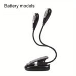 Music Stand Lamp, Clip-On Led Book Light With Usb And Aaa Battery Power, 4 Brightness Levels For Bed Reading - Ideal Choice For Readers, Pianists & Traveling - Image 3