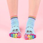 Music Festival Cartoon Print Toe Socks, Colorful Five Finger Sports Socks For Running Athletic, Women'S Stockings & Hosiery - Image 12