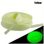 1Pair Luminous Shoelaces Men'S Women'S Sneakers Shoelaces, Glow In The Dark, Fluorescent Shoelaces For Party Dance Dress Up - Image 5
