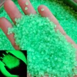 8000Pcs Blue Stone Glow In The Dark Rocks For Outdoor Garden Luminous Decor Rubble For Pots Decoration, Yard Ornament, Pebbles For Plants Indoor Vase, Glowing Small Rocks Gravel Glows Blue - Image 13