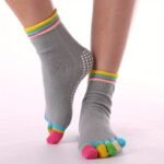 Non-Slip Toe Socks, Comfy Five Finger Yoga Socks For Running Athletic, Women'S Stockings & Hosiery - Image 15
