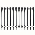 12Pcs Vibrant Tie-Free Silicone Elastic Shoelaces - Easy Slip-On, No-Tie Design For Adults, Lightweight & Durable, Ideal For Sneakers & Casual Shoes, Hand Washable, Shoe Accessories - Image 3