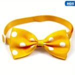 Polka Dot Bow Tie Pet Dog Collars Adjustable Necklace Collar Safety Bow Tie Collars Dog Pet Supplies - Image 11