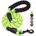 Reflective Dog Leash With Comfortable Padded Handle - Double Heavy Duty Traction Rope For Strong Dogs - Enhance Safety And Control On Walks Christmas Gift - Image 13