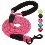 Reflective Dog Leash With Comfortable Padded Handle - Double Heavy Duty Traction Rope For Strong Dogs - Enhance Safety And Control On Walks Christmas Gift - Image 7